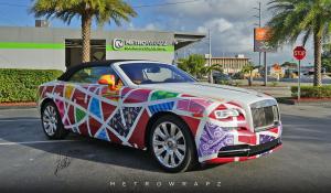 Rolls-Royce Dawn by Britto and MetroWrapz '2016